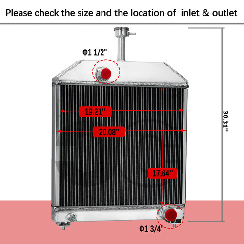 E7nn8005da radiator fits - e7nn8005da,